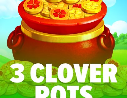 3 Clover Pots 
