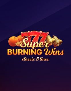Super Burning Wins: classic 5 lines 