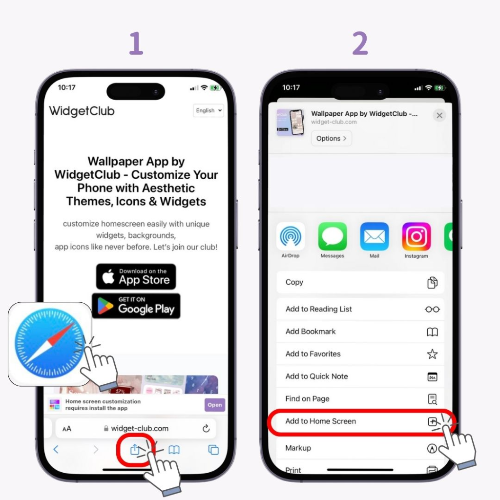 Parabet iOS mobil site kullanımı