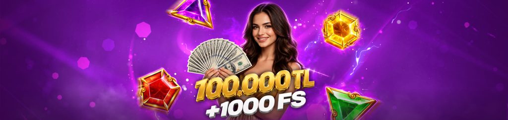 Parabet Casino hoş geldin bonusu 100.000 TL ve 1000 ücretsiz spin teklifi